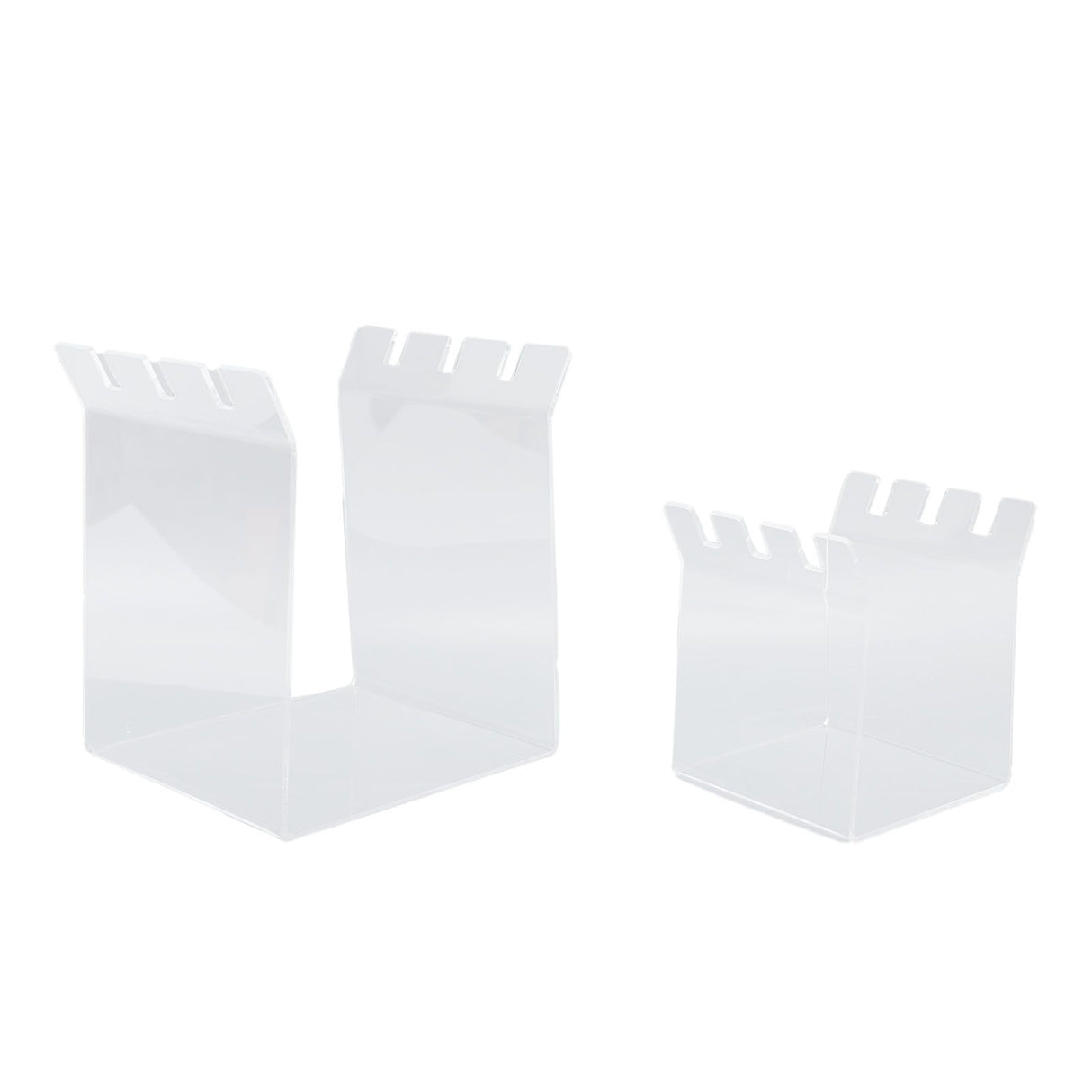Filling Freezer Bag Stand Acrylic Adjustable Food Storage Bag Stand for Kitchen Organization
