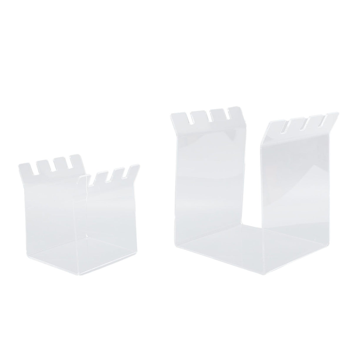 Filling Freezer Bag Stand Acrylic Adjustable Food Storage Bag Stand for Kitchen Organization