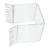Ziplock Bag Holder Baggy Rack Holder for Food Prep Bag Freezer Bag Space Saving Food Storage Bag Stand - Front View