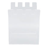 Ziplock Bag Holder Baggy Rack Holder for Food Prep Bag Freezer Bag Space Saving Food Storage Bag Stand - Rear View