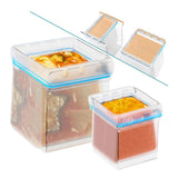 Ziplock Bag Holder Baggy Rack Holder for Food Prep Bag Freezer Bag Space Saving Food Storage Bag Stand