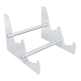 Mechanical Keyboard Display Stand Detachable Safe Stable Anti Slip Transparent Acrylic Keyboard Display Stand Holder for Tablet Photo Paintings - 45-Degree Angle