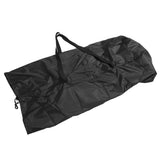 Canopy Carrying Storage Bag Waterproof Tent Bag with 2 Handles Bottom Opening UV Resistant Travel Sports Equipment Bag Black 140x34x44cm / 55.1x13.4x17.3in