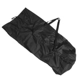 Canopy Carrying Storage Bag Waterproof Tent Bag with 2 Handles Bottom Opening UV Resistant Travel Sports Equipment Bag Black 140x34x44cm / 55.1x13.4x17.3in