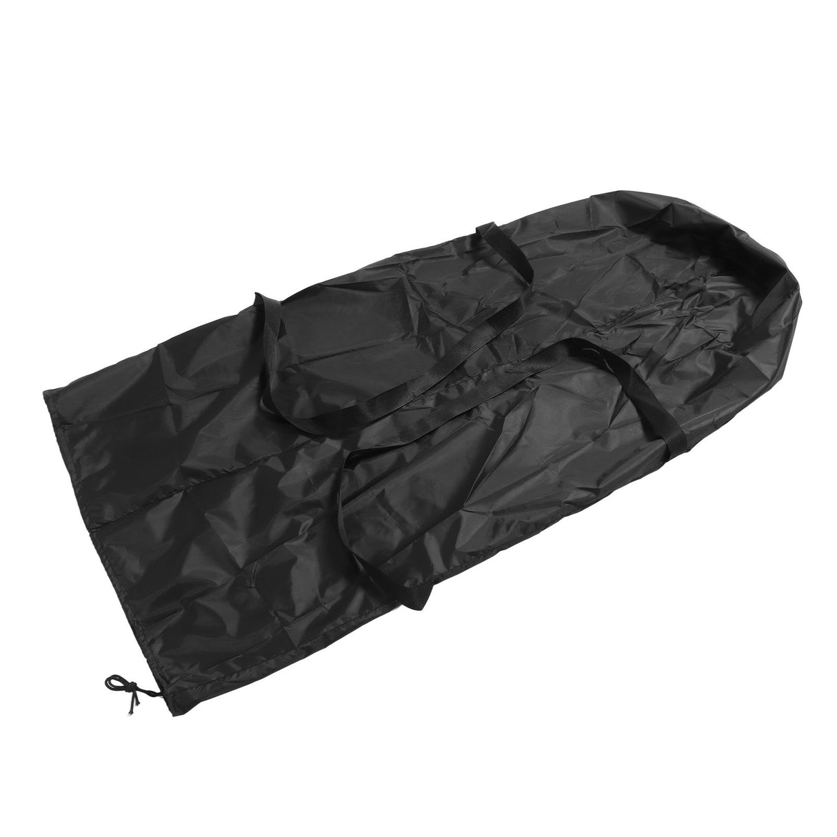Canopy Carrying Storage Bag Waterproof Tent Bag with 2 Handles Bottom Opening UV Resistant Travel Sports Equipment Bag Black 140x34x44cm / 55.1x13.4x17.3in
