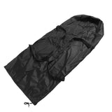 Canopy Carrying Storage Bag Waterproof Tent Bag with 2 Handles Bottom Opening UV Resistant Travel Sports Equipment Bag Black 140x34x44cm / 55.1x13.4x17.3in