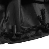 Canopy Carrying Storage Bag Waterproof Tent Bag with 2 Handles Bottom Opening UV Resistant Travel Sports Equipment Bag Black 140x34x44cm / 55.1x13.4x17.3in