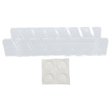 Hat Display Racks Hold 7 Baseball Caps Vertical Display Acrylic Baseball Cap Organizer for Closet Bedroom Transparent