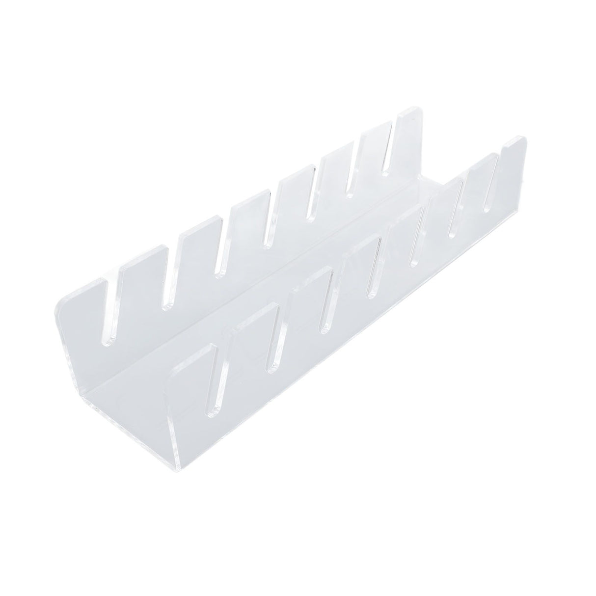 Hat Display Racks Hold 7 Baseball Caps Vertical Display Acrylic Baseball Cap Organizer for Closet Bedroom Transparent