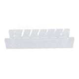 Hat Display Racks Hold 7 Baseball Caps Vertical Display Acrylic Baseball Cap Organizer for Closet Bedroom Transparent - Close-Up Angle