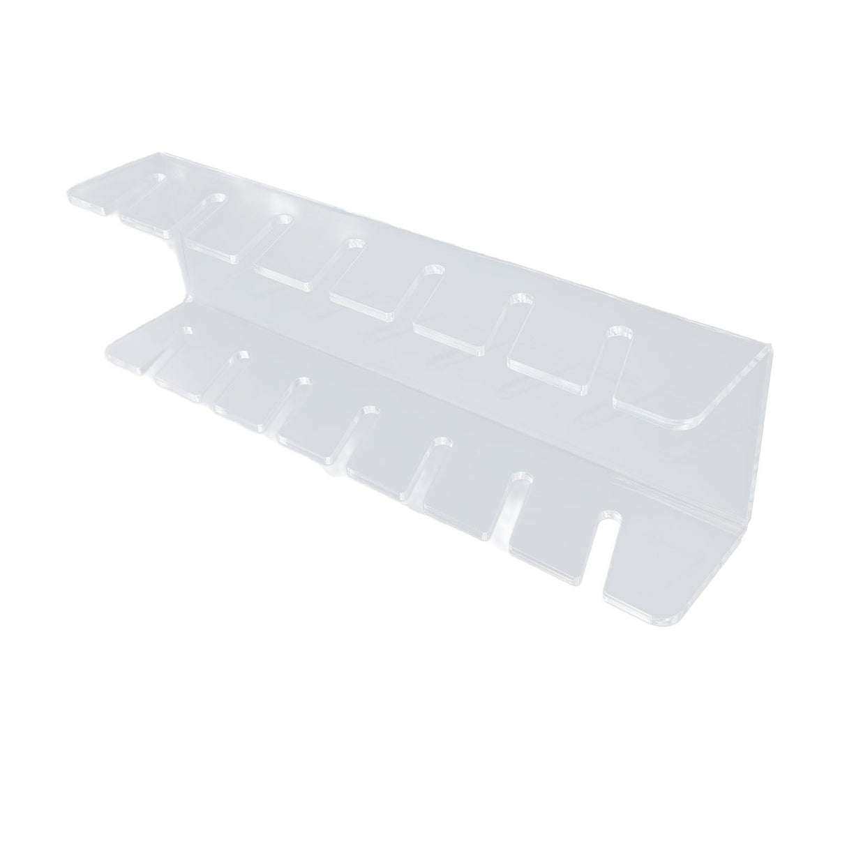 Hat Display Racks Hold 7 Baseball Caps Vertical Display Acrylic Baseball Cap Organizer for Closet Bedroom Transparent