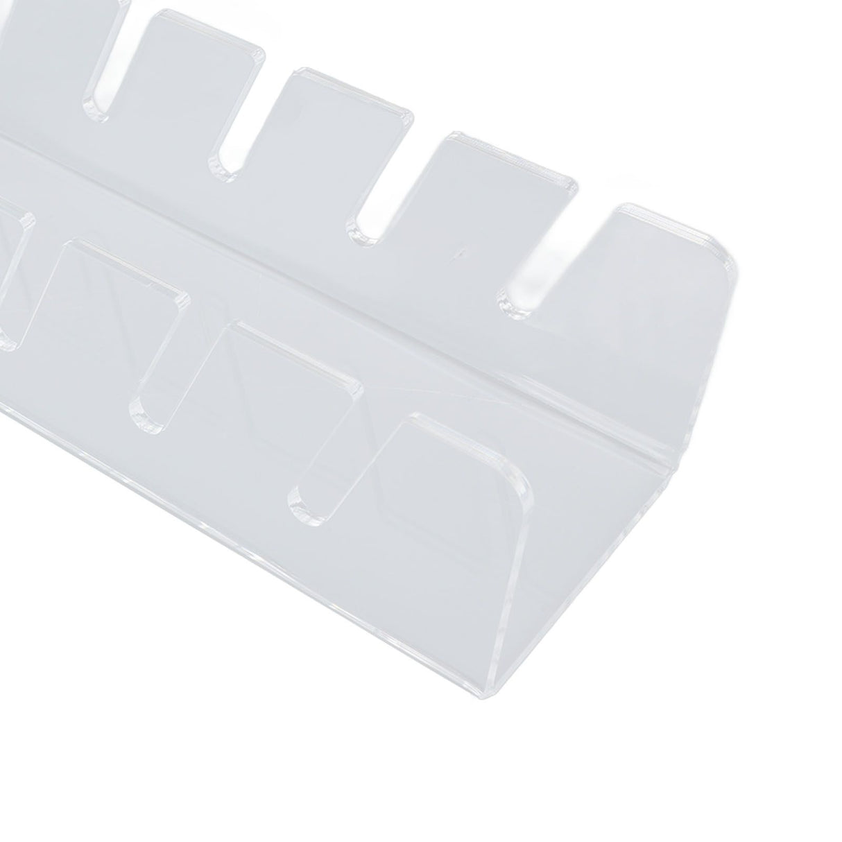 Hat Display Racks Hold 7 Baseball Caps Vertical Display Acrylic Baseball Cap Organizer for Closet Bedroom Transparent