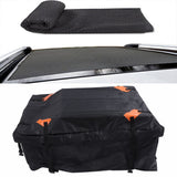 425L Waterproof Car Roof Bag Oxford Cloth Car Rooftop Cargo Carrier Roof Bag with Anti Slip Mat 420D