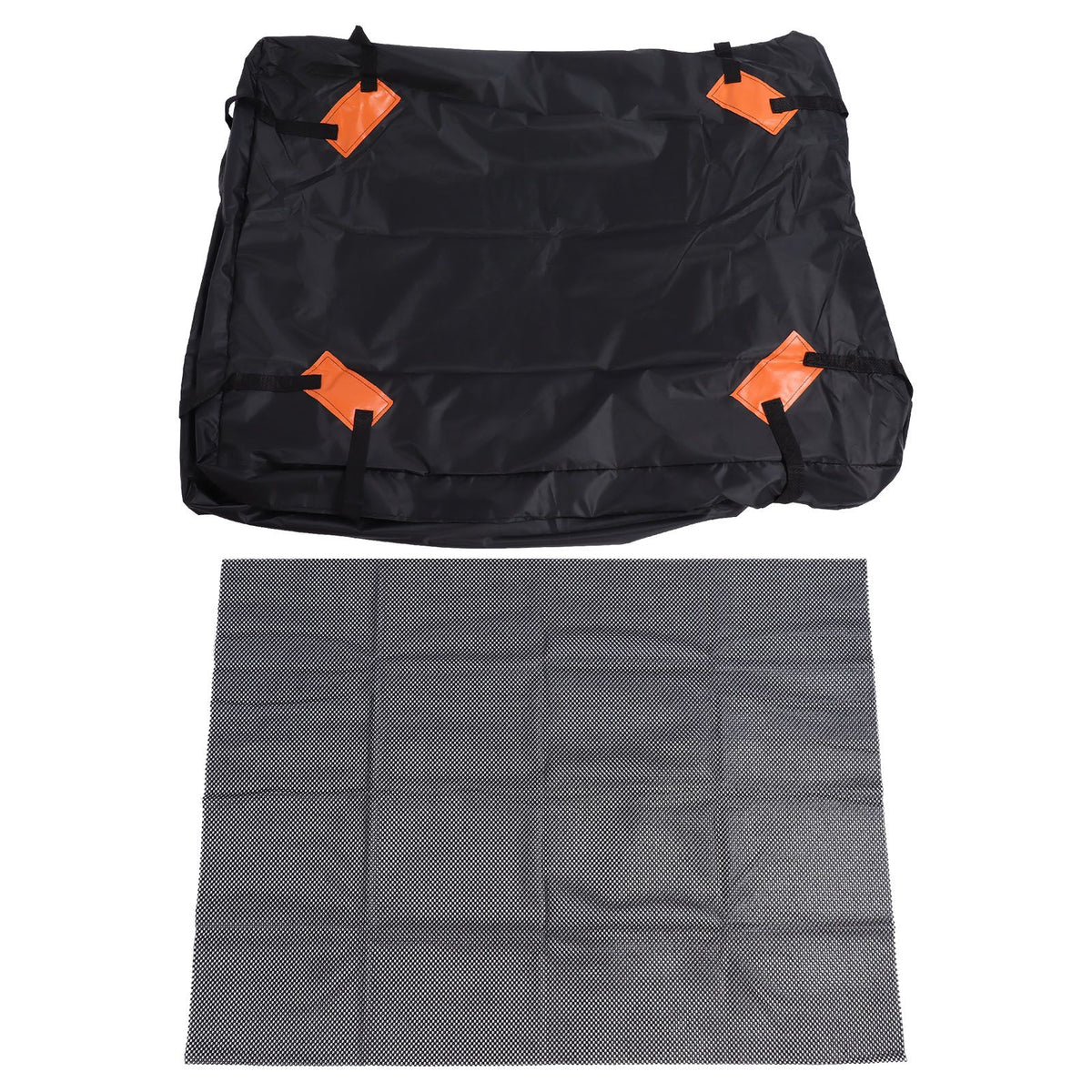 425L Waterproof Car Roof Bag Oxford Cloth Car Rooftop Cargo Carrier Roof Bag with Anti Slip Mat 600D