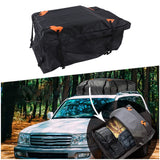 Car Rooftop Cargo Carrier Bag 425L Oxford Cloth Waterproof Universal Car Roof Luggage Storage Bag for Outdoor Camping Travel 600D