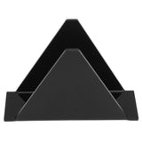 Napkin Holders for Tables Acrylic Farmhouse Napkins Holder Upright Vertical Dining Table Napkin Dispenser for Kitchen Black