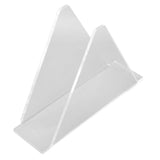 Napkin Holders for Tables Acrylic Farmhouse Napkins Holder Upright Vertical Dining Table Napkin Dispenser for Kitchen Transparent