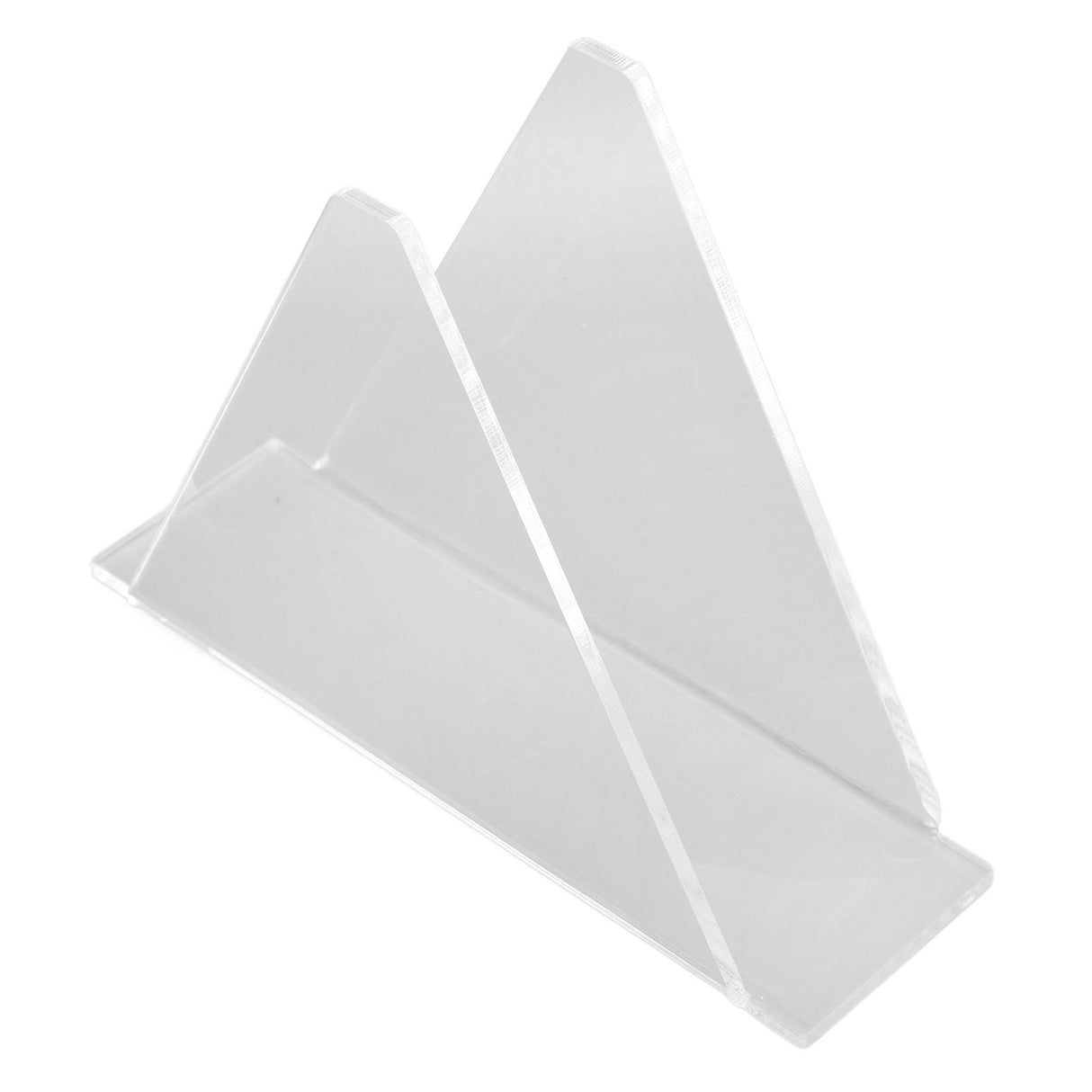 Napkin Holders for Tables Acrylic Farmhouse Napkins Holder Upright Vertical Dining Table Napkin Dispenser for Kitchen Transparent