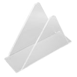 Napkin Holders for Tables Acrylic Farmhouse Napkins Holder Upright Vertical Dining Table Napkin Dispenser for Kitchen Transparent