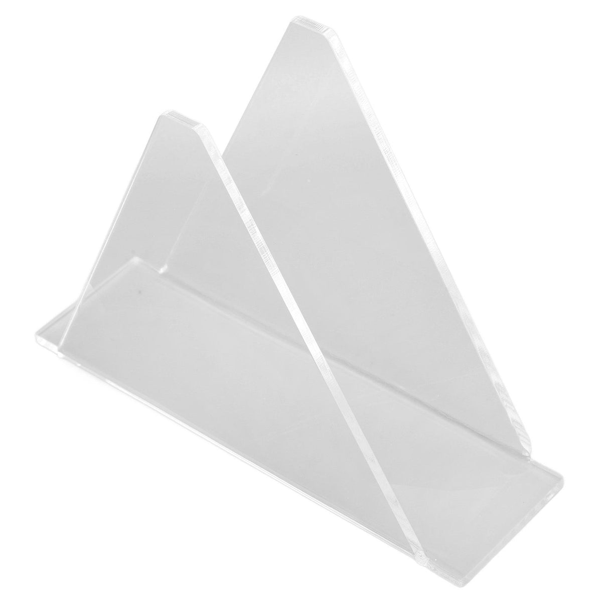 Napkin Holders for Tables Acrylic Farmhouse Napkins Holder Upright Vertical Dining Table Napkin Dispenser for Kitchen Transparent