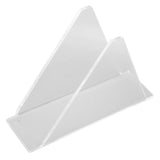 Napkin Holders for Tables Acrylic Farmhouse Napkins Holder Upright Vertical Dining Table Napkin Dispenser for Kitchen Transparent