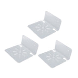 3pcs Acrylic Small Wall Shelf Floating Shelf for Security Cameras Clear Wall Shelves for Security Camera Speaker - Extra Image