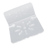 3pcs Acrylic Small Wall Shelf Floating Shelf for Security Cameras Clear Wall Shelves for Security Camera Speaker