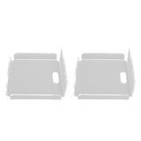 2pcs Small Speaker Wall Shelf Acrylic Adhesive Multi Angle Adjustment Space Saving Security Cameras Floating Shelf for Home Office