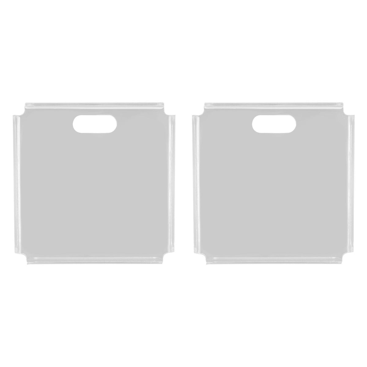 2pcs Small Speaker Wall Shelf Acrylic Adhesive Multi Angle Adjustment Space Saving Security Cameras Floating Shelf for Home Office