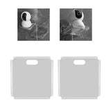 2pcs Small Speaker Wall Shelf Acrylic Adhesive Multi Angle Adjustment Space Saving Security Cameras Floating Shelf for Home Office - Extra Image