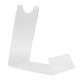 Lightsaber Display Stand Acrylic Desktop Light Saber Holder Rack for Home Photo Phone Lightsaber Record Storage Decoration - Front View