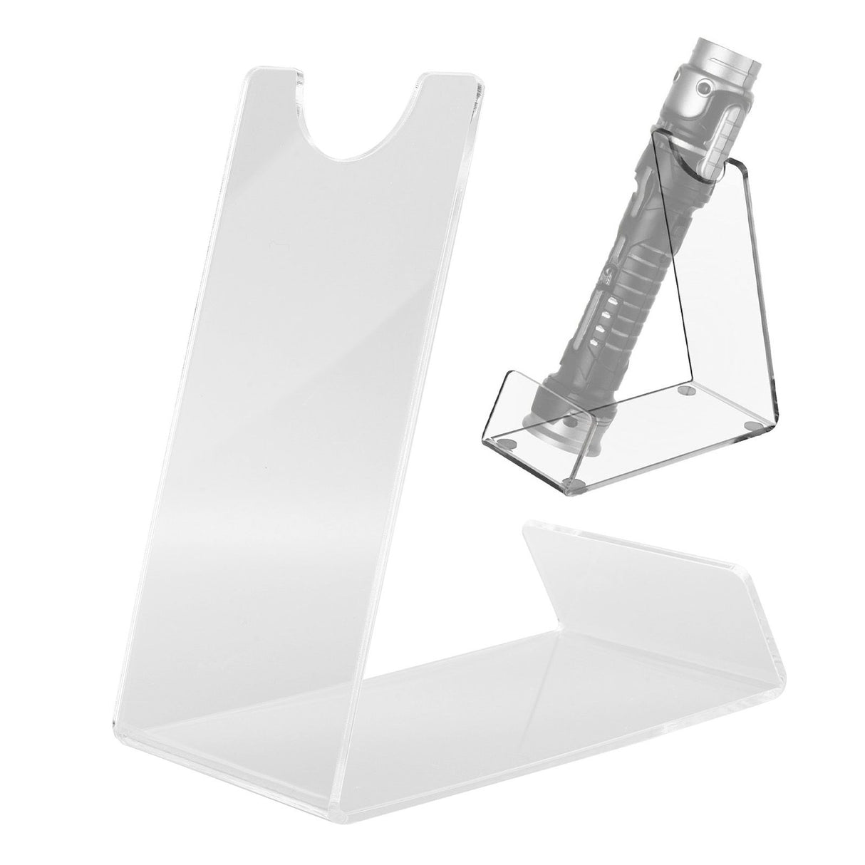 Lightsaber Display Stand Acrylic Desktop Light Saber Holder Rack for Home Photo Phone Lightsaber Record Storage Decoration