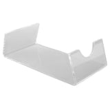 YX009 Acrylic Lightsaber Display Stand Sword Stand with Anti Slip Pad for Lightsaber Handle Dagger Piccolo - 45-Degree Angle