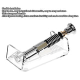 YX009 Acrylic Lightsaber Display Stand Sword Stand with Anti Slip Pad for Lightsaber Handle Dagger Piccolo