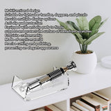 YX009 Acrylic Lightsaber Display Stand Sword Stand with Anti Slip Pad for Lightsaber Handle Dagger Piccolo - Extra Image