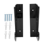 2 Pcs Acrylic Skateboard Rack Wall Mount Skateboard Storage Rack Load Bearing Skateboard Hanger with Hooks
