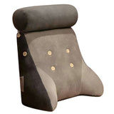 Backrest Pillow Washable Removable Cover Soft Cartoon Animal Back Support Cushion for Office Chair Bedside Dog