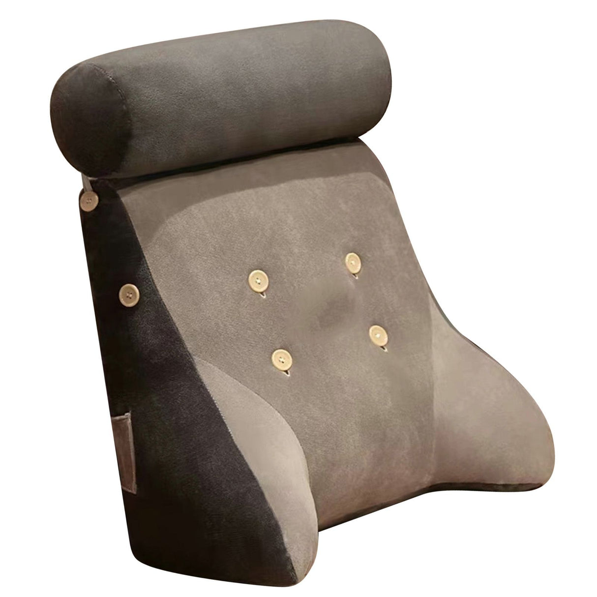 Backrest Pillow Washable Removable Cover Soft Cartoon Animal Back Support Cushion for Office Chair Bedside Dog