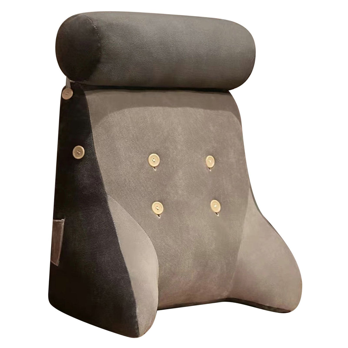 Backrest Pillow Washable Removable Cover Soft Cartoon Animal Back Support Cushion for Office Chair Bedside Dog