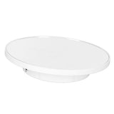 Rotating Display Stand 2 in 1 Automatic 360 Degree Electric Turntable with Remote Control for Photography Product Jewelry White - Extra Image