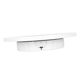 Rotating Display Stand 2 in 1 Automatic 360 Degree Electric Turntable with Remote Control for Photography Product Jewelry White - Extra Image