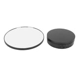 Rotating Display Stand 2 in 1 Automatic 360 Degree Electric Turntable with Remote Control for Photography Product Jewelry Black - Front View