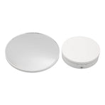 Rotating Display Stand Plastic Glass 360 Degree Electric Motorized Turntable with USB Cable for Photography Products Shows Jewelry Watch Cake White
