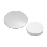 Rotating Display Stand Plastic Glass 360 Degree Electric Motorized Turntable with USB Cable for Photography Products Shows Jewelry Watch Cake White - 45-Degree Angle