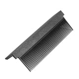 Flat Iron Comb Straightening Comb Attachment Plastic DIY Comb Accessory for Women Salon Hair Style Home Black