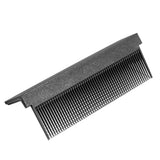 Flat Iron Comb Straightening Comb Attachment Plastic DIY Comb Accessory for Women Salon Hair Style Home Black