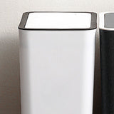 Household Garbage Cans Sealed Large Capacity Odorless With Press Top Plastic Trash Bin For Home Kitchen Living Room Bathroom White