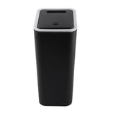 Household Garbage Cans Sealed Large Capacity Odorless With Press Top Plastic Trash Bin For Home Kitchen Living Room Bathroom Black