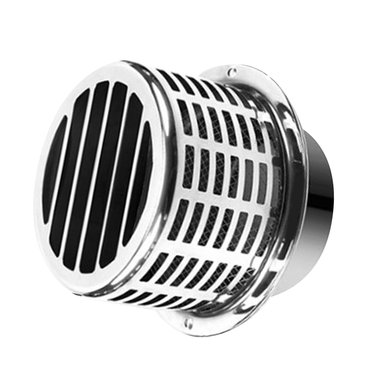 304 Stainless Steel Exhaust Hood Weatherproof Round Ventilation Grill Range Hood Exhaust Pipe Cover 150mm 304 Column Hood