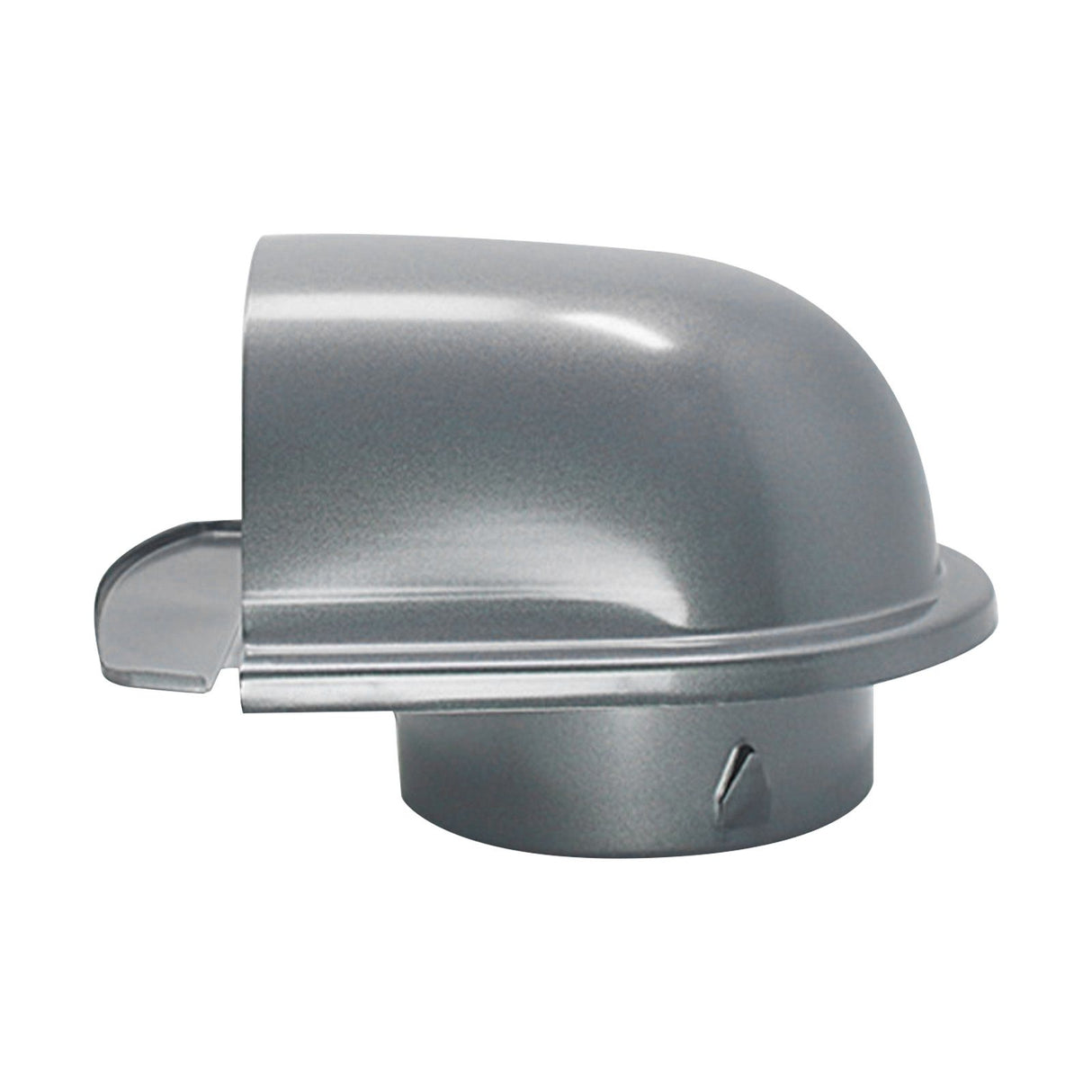 304 Stainless Steel Exhaust Hood Weatherproof Round Ventilation Grill Range Hood Exhaust Pipe Cover 100mm U Shaped